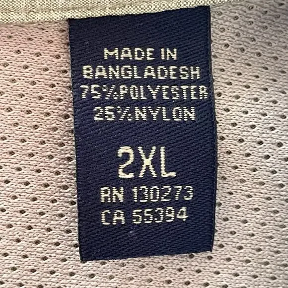 Wrangler Sage Green Short Sleeve Outdoor Sport Shirt Mens 2XL Gorpcore Utility - Picture 8 of 9